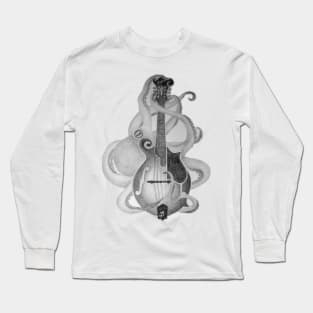 Octopus and Mandolin Long Sleeve T-Shirt